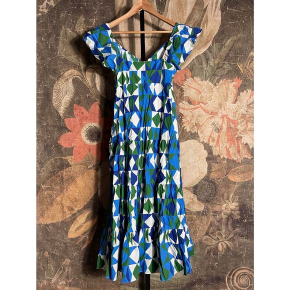 New Farm Rio Carmelita Maxi Dress sz Small - Picture 7 of 13